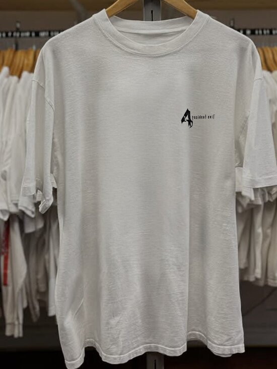 Memoriesrus E Other - Rare Resident Evil 4 Washed White Tee